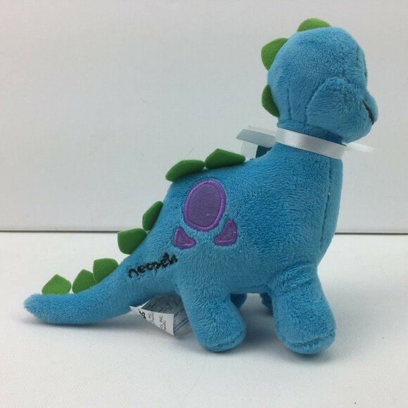 Neopets Blue Chomby Series 3 Keyquest Plushie Stuffed Animal 42375 NOS - Picture 3 of 10